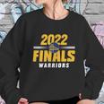 Warriors Finals 2022 Basketball Gold Blooded Warriors Graphic Design Printed Casual Daily Basic Sweatshirt Gifts for Her