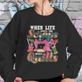 When Life Gives You Scraps Make Quilts Quilter Quilting Sweatshirt Gifts for Her