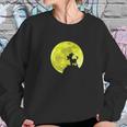 Wild Goat Lover Yellow Moon Dark Forest Funny Gift Sweatshirt Gifts for Her