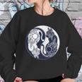 Yin Yang Cat Logo Sweatshirt Gifts for Her