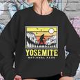 Yosemite National Park Us Bigfoot Sasquatch Yeti Funny Gift Sweatshirt Gifts for Her