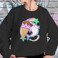 Yume Kawaii Pastel Goth Ice Cream And Shark Fairy Kei Sweatshirt Gifts for Her