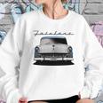 1956 Ford Fairlane Front Blue White Sweatshirt Gifts for Her