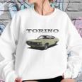 1970 Ford Torino Cream Sweatshirt Gifts for Her