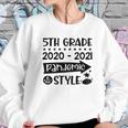 5Th Grade Class Of 2020 2021 Pandemic 6 Feet Style Sweatshirt Gifts for Her