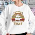 Hisayhe Id That Funny Bbq Grilling Party Vintage Gift Sweatshirt Gifts for Her