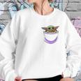 Baby Yoda In Pocket Shirt Sweatshirt Gifts for Her