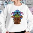 Baby Yoda And Baby Stitch Sweatshirt Gifts for Her