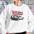 Back To The Future Delorean Graphic Sweatshirt Gifts for Her