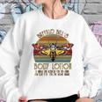 Buffalo Bills Body Lotion Silence Of Lamb Vintage Sweatshirt Gifts for Her