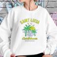 Caribbean Saint Lucia Sweatshirt Gifts for Her