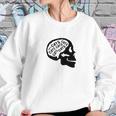 Cats On The Brain Cool Thinking About Cats Sweatshirt Gifts for Her