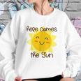 Here Comes The Sun Happy Summer Sweatshirt Gifts for Her