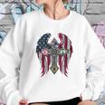 Cross Wings New England Patriots Boston Bruins Red Sox Celtics Shirt Sweatshirt Gifts for Her