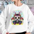 Day Of The Dead Dia De Los Muertos Bunny Sugar Skull Sweatshirt Gifts for Her