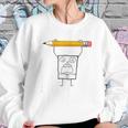 Doodlebob Pencil Rage Sweatshirt Gifts for Her