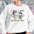 Dragon Tales I Wish Quote Sweatshirt Gifts for Her