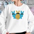 Easter Bunny Hip Trio Bunnies Funny Gift Sweatshirt Gifts for Her