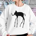 Elephant Surrealist Artwork Surrealism Period Sweatshirt Gifts for Her