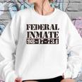 Federal Inmate Jail Prisoner Costume Sweatshirt Gifts for Her