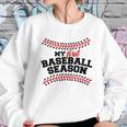 My First Baseball Season Baby One Piece Sweatshirt Gifts for Her