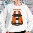 Ford Mustang Shelby Gt500 2020 2021 Twister Orange White Stripes Sweatshirt Gifts for Her