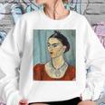 Frida Kahlo Portrait Art Sweatshirt Gifts for Her