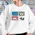 Greyhound Activity Guide Ash Grey Sweatshirt Gifts for Her