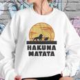 Hakuna Matata Africa Simba Mufasa Sweatshirt Gifts for Her