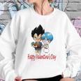 Happy Valentine Day Vegeta And Bulma Couple Sweatshirt Gifts for Her