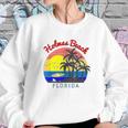 Holmes Beach Florida Vintage Retro Beach Sunset Gift Sweatshirt Gifts for Her