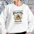 Hula Girl Cigar Sweatshirt Gifts for Her