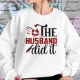 The Husband Did It True Crime Junkie Gift For Fan Sweatshirt Gifts for Her