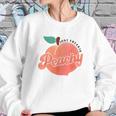 Just Freakin Peachy Hippie Summer Sweatshirt Gifts for Her