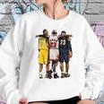 Kobe Jordan James The Greatest Of All Time Sweatshirt Gifts for Her