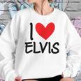 I Love Elvis Name Personalized Men Guy Bff Friend Heart Boys Sweatshirt Gifts for Her