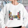 Marvel Periodic Table Of Heroes & Villains Retro T-Shirt Sweatshirt Gifts for Her