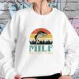 Milf Man I Love Fishing Vintage Sweatshirt Gifts for Her