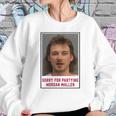 Morgan Wallen Sorry For Partying Sweatshirt Gifts for Her