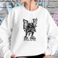 Mothman Est 1966 Point Pleasant West Virginia Red Eye Cryptid Sweatshirt Gifts for Her