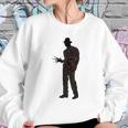 A Nightmare On Elm Street Freddy Silhouette Fill Sweatshirt Gifts for Her