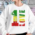 One Love Jamaica Apparel Rasta Reggae Music Caribbean Pride Sweatshirt Gifts for Her