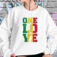 One Love Rasta Reggae Gift Sweatshirt Gifts for Her