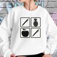 Pen Pineapple Apple Pen Sweatshirt Gifts for Her