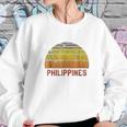 Philippines Retro Vintage 70S Throwback Surf Sweatshirt Gifts for Her