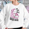 Plus Size Cheshire Cat Sweatshirt Gifts for Her