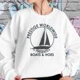 Prestige Worldwide Funny Cool Boats And Hoes Sweatshirt Gifts for Her