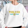 Pura Vida Costa Rica Surfing Beach Holidays Sweatshirt Gifts for Her