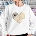 Purdue Boiler Up Heart Sweatshirt Gifts for Her