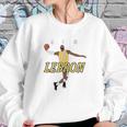 Purple Los Angeles Lebron Air Pic Sweatshirt Gifts for Her